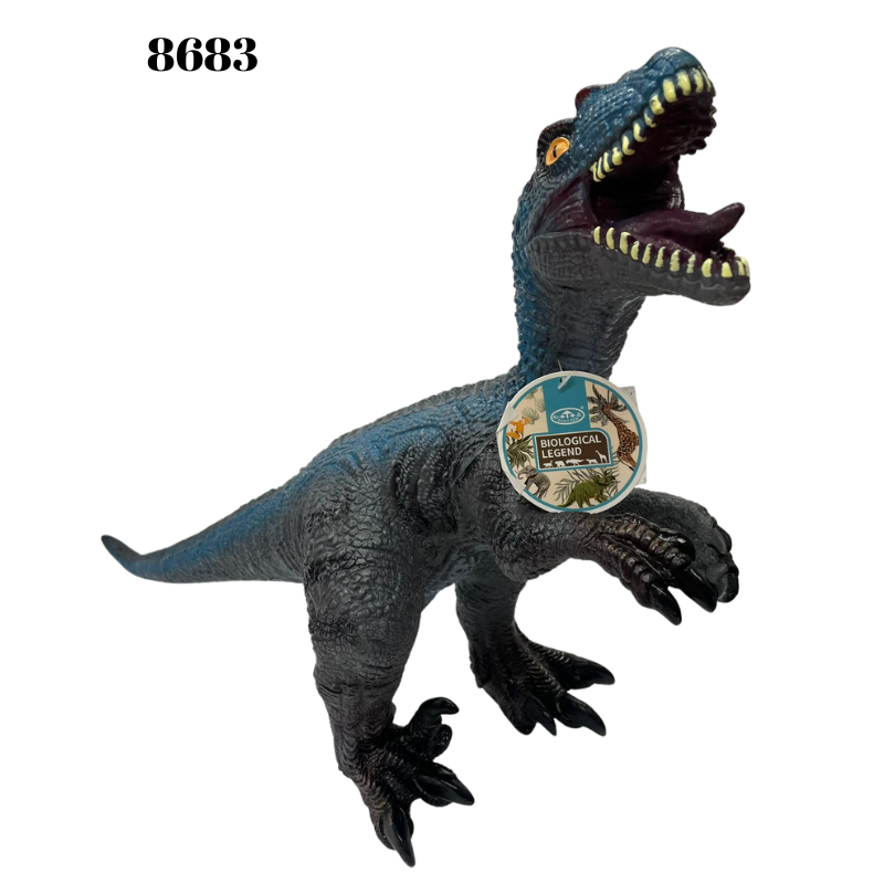 DINOSAURIO EN CAUCHO CON SONIDO