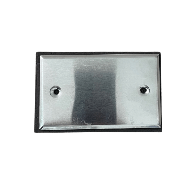 TAPA CIEGA 4X2 ALUMINIO