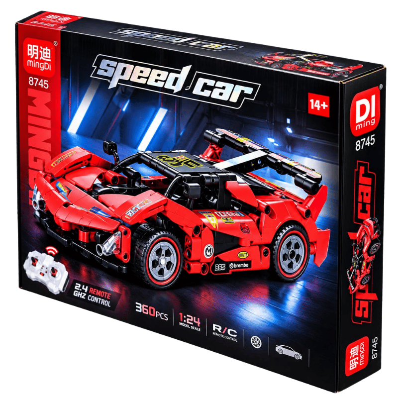 LEGO CARRO ROJO 360 PIEZAS 2