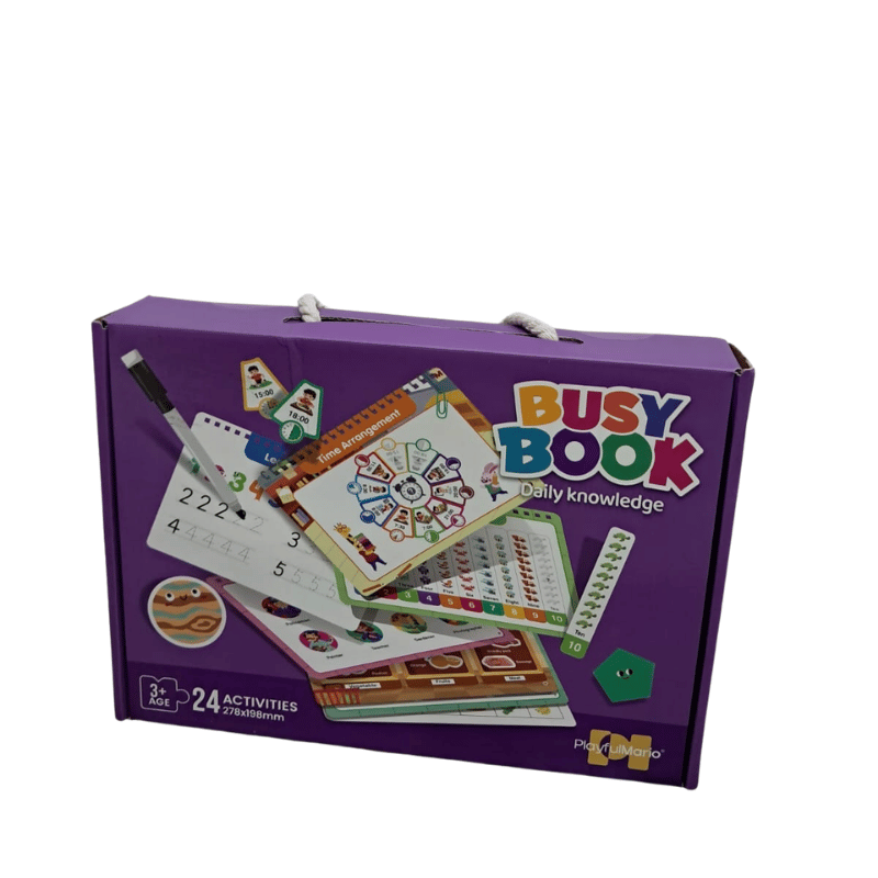 Libro de actividades (busy book) 2
