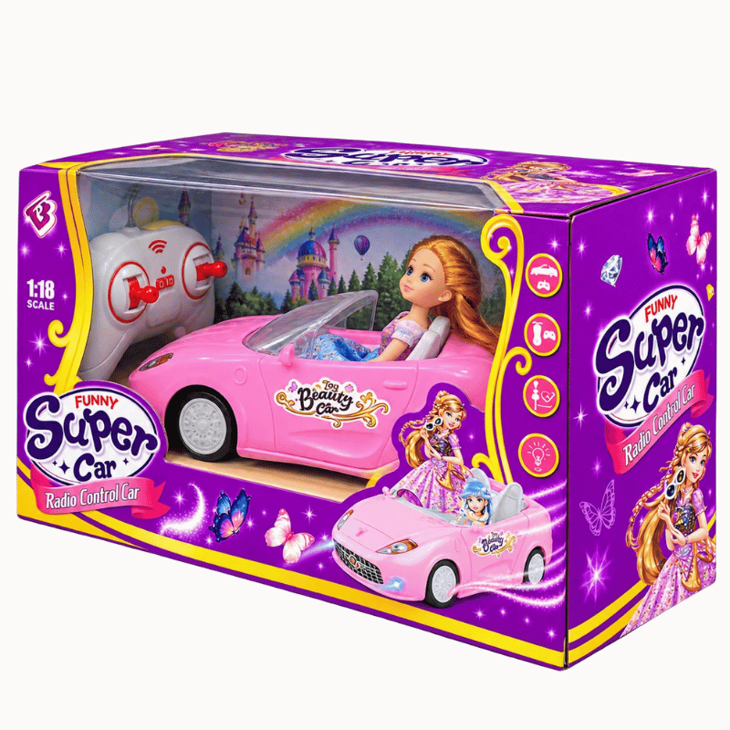 CARRO CONTROL REMOTO CON MUÑECA 2