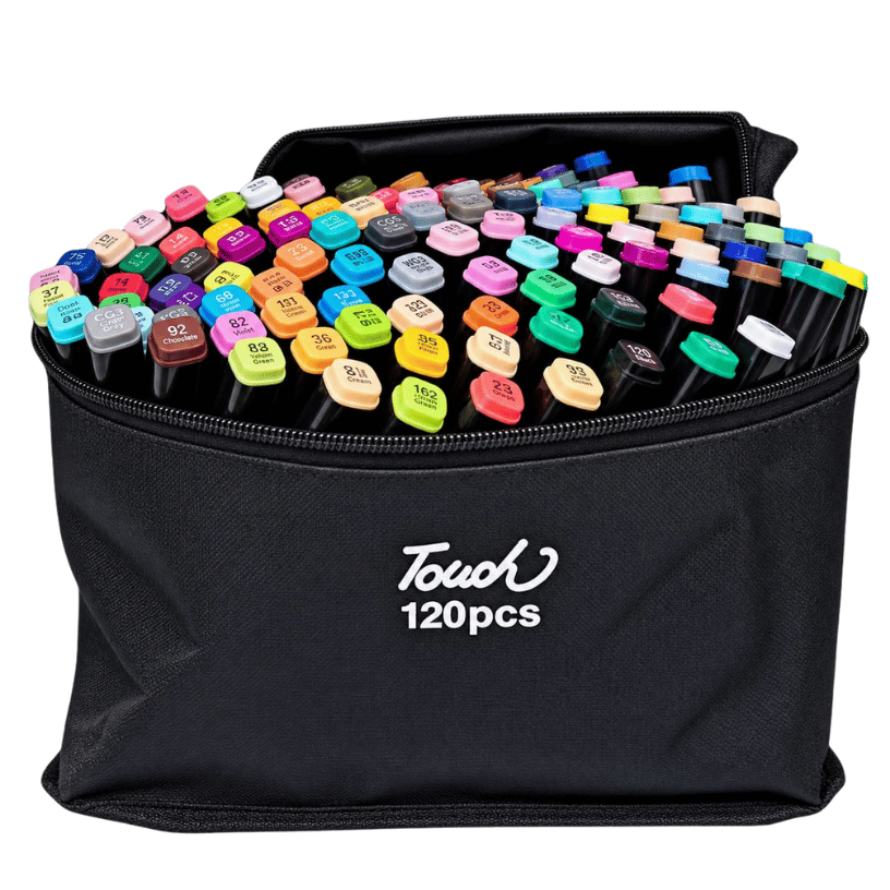 SET DE MARCADORES 120PCS 2