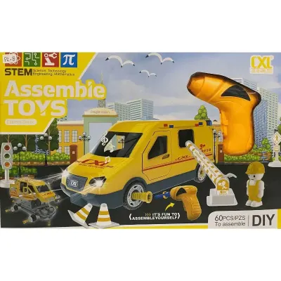 JUEGO DE COCHE CON LLANTAS DESMONTABLE AUTÓNOMO