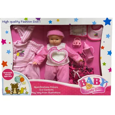 JUEGO DE MUÑECA DE VINILO