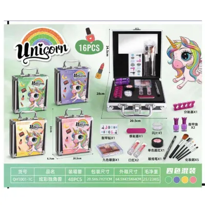 MALETIN DE UNICORNIO CON MAQUILAJE