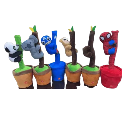 CACTUS BAILARIN CON SONIDO BATERIA