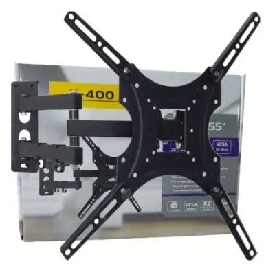 SOPORTE TV GIRATORIAN 32 A 55 PULGADAS BUJE METALICO