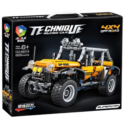 LEGO CARRO NARANJA 525 PIEZAS