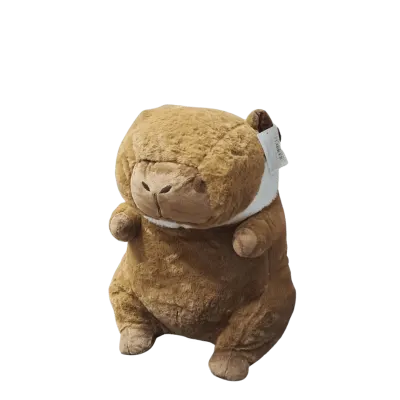 PELUCHE CAPIBARA CON COBIJA