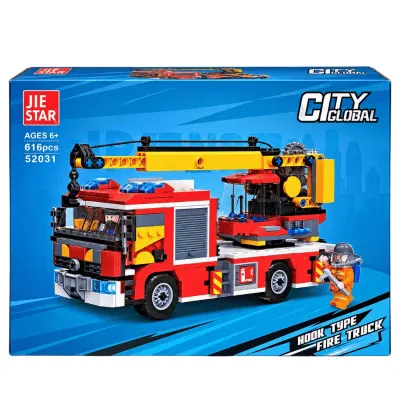 BLOQUES LEGGOS DE BOMBEROS