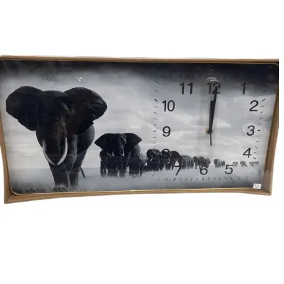 RELOJ DE PARED ELEFANTES
