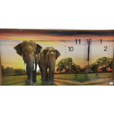 RELOJ DE PARED ELEFANTES